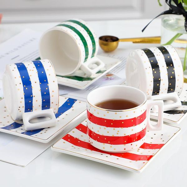 

ceramic creative coffee cup disc set japanese solid simple mugs