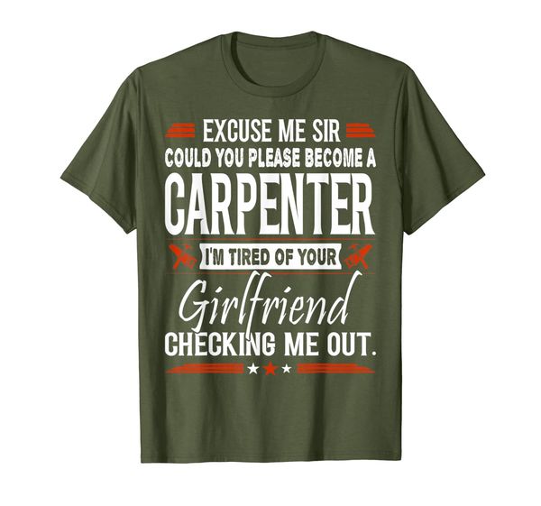 

mens excuse me sir please become carpenter, White;black