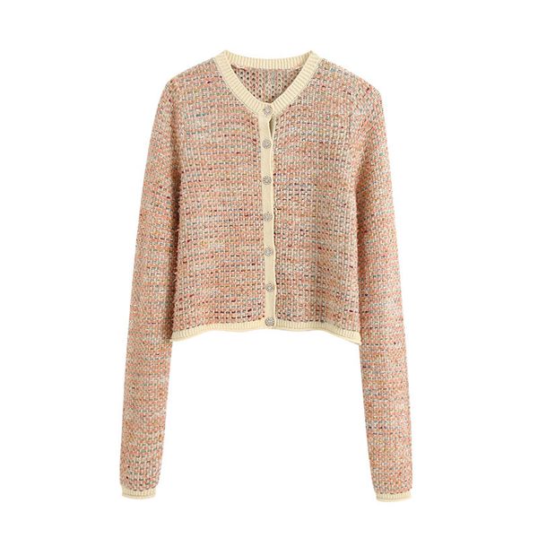 

blsqr knit sweater women autumn female casual button-up cardigan knitted sweaters coat femme winter warm clothes 210430, White