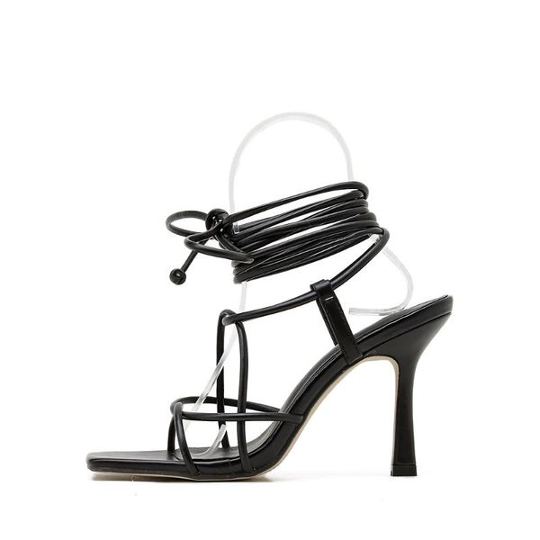 

sandals womens summer high heels pump shoes woman heel shoe ladies wedding pumps open toe, Black