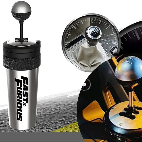 

water bottles 650ml fast and furious 9 gearshift cup with straw lid interesting gear lever outdoor portable lightweight durable