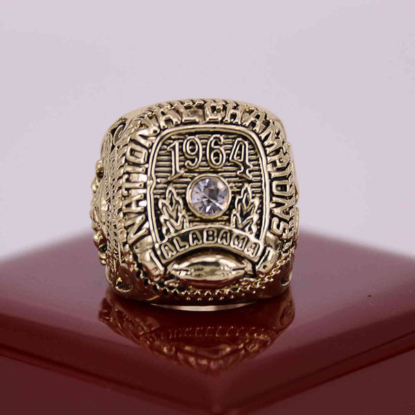 

ring 1964 university of alabama red tide ncaa championship, Silver