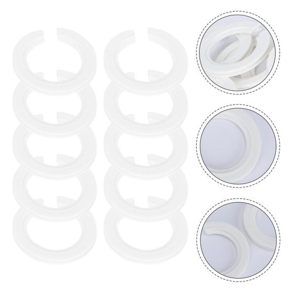

lamp covers & shades 10pcs shade socket converters e27 to e14 rings white
