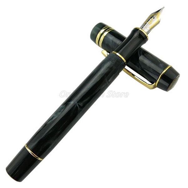 

kaigelu 316 celluloid marble barrel 22kgp medium broad nib fountain pen professional stationery writing gift accessory pens