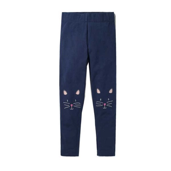 Baby Mädchen Legging Hosen elastische Taille Kinder Hosen voller Länge Herbst Frühling dünne Kinder Kleidung Jumping Meter 210529