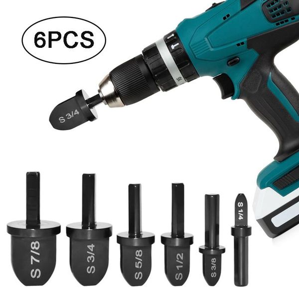 

professional hand tool sets 6pcs tube expanders air conditioner copper pipe swaging expander screwdriver drill bits set for