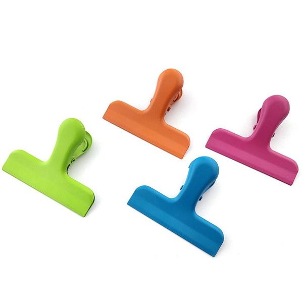 

bag clips kitchen food sealing stainless steel letter paper po file binder clip school office bags clamps