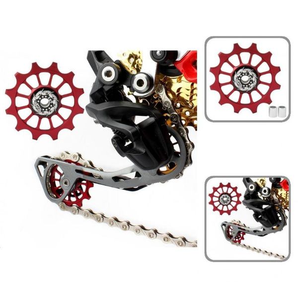 

bike derailleurs no deformation fine workmanship bearing rear pulley wheel for refit