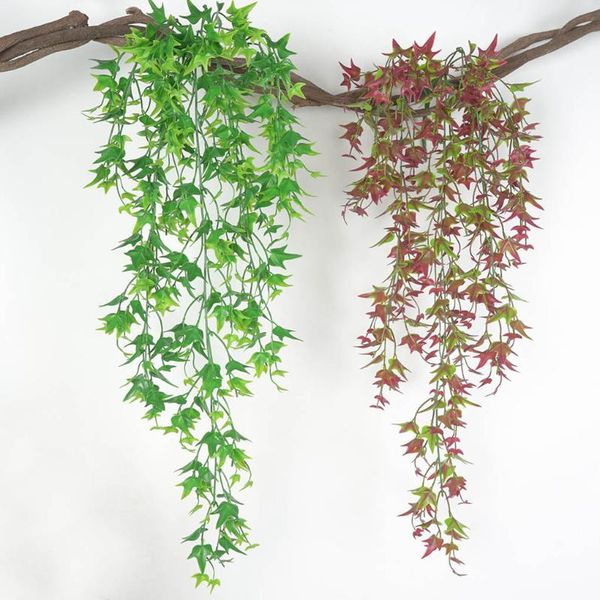 

decorative flowers & wreaths 1/2/3pcs home artificial plant vine hanging basket ceiling light fake plastic
