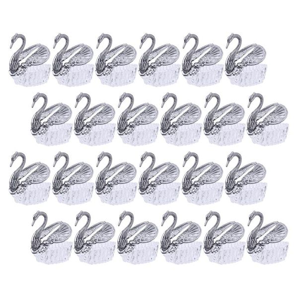

gift wrap 24pcs exquisite wedding candy boxes swan shaped containers packing