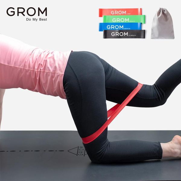 

yoga resistance bands fitness gym equipment rubber loops pilates sport training workout elastic