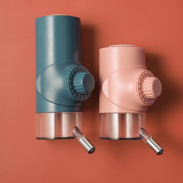 

dog bowls & feeders automatic stainless steel ball drinker bottle kettle hanging cage suspended pet cat water dispenser feeding supplies