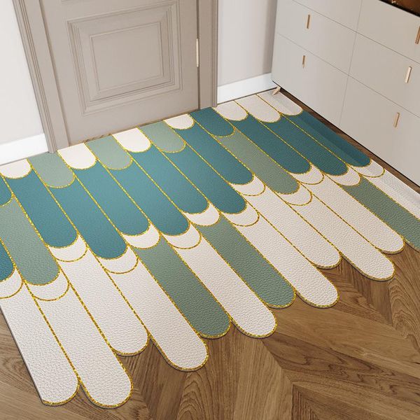 

carpets washable entrance floor mats, door ultra-thin light luxury, door-pvc