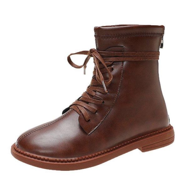 

boots winter fashion women plus cashmere student warm, Black