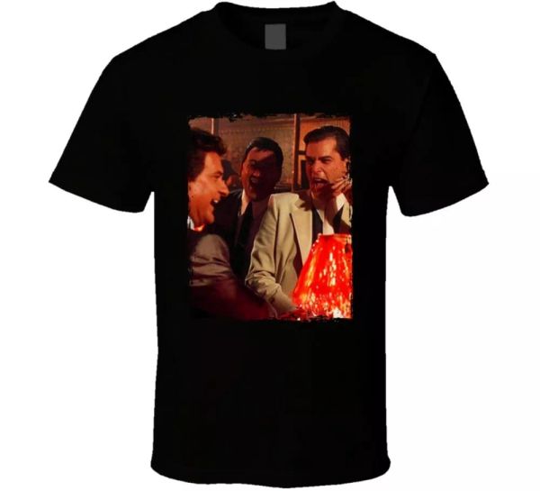 

goodfellas funny mob movie fan t shirt, White;black