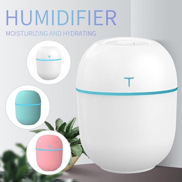 

200ml led air diffuser purifier lonizer atomizer humidifier for home creative #456 fragrance lamps