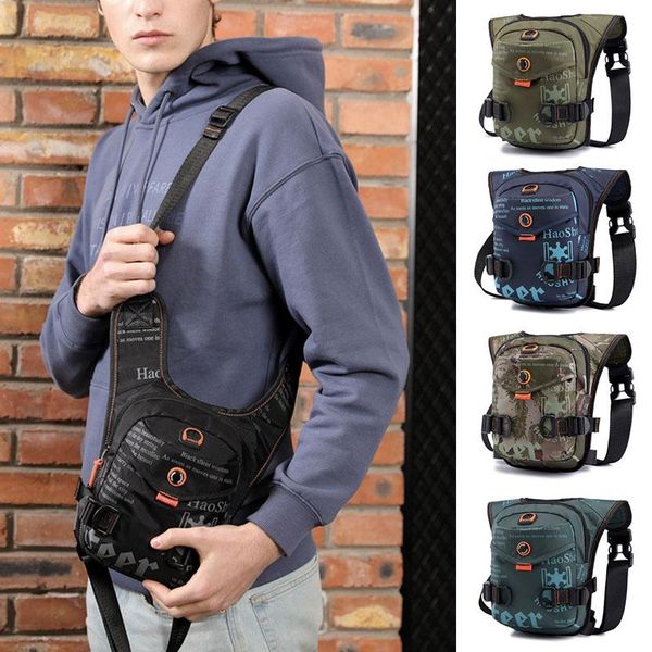 

waist bags men drop leg bag thigh pack pouch zipper multifunction for motorcycle outdoors mug88