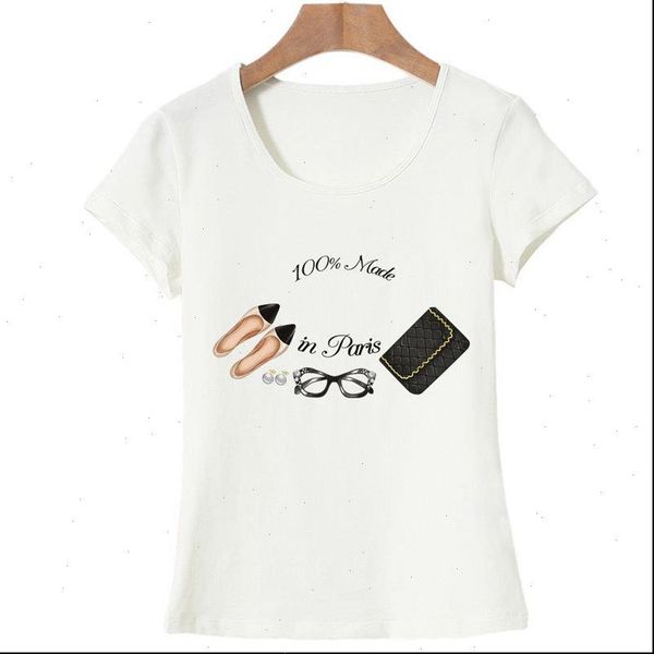 

female women t shirt animal bird print summer casual o neck short sleeved harajuku clothing drop, White