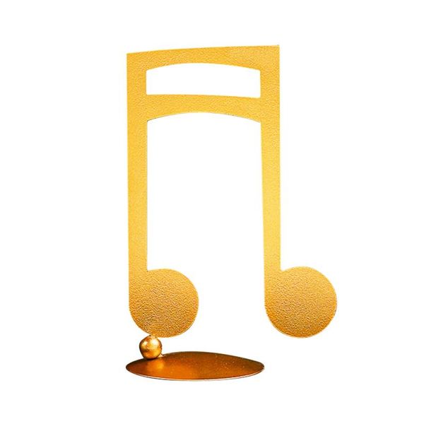 

clef luxury desk ornaments office modern piano gifts iron art music note figurine living room sculpture gold home decor souvenir decorative