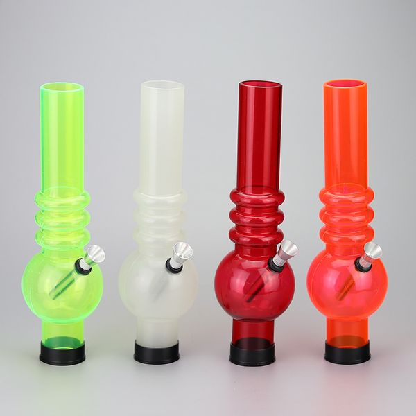 Comprimento Estilo Cachimilha Shisha Acrílico Água Plástico Bongo Carb Cap Ferramentas Ferramentas De Fumo Burner Cubes Acessórios