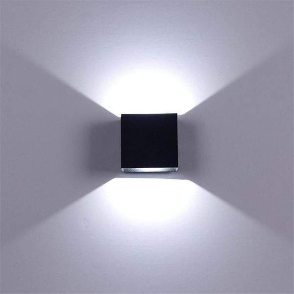 

wall lamp 4 pcs adjustable led indoor lighting outdoor waterproof ip65 porch garden 6w ac 85-265v for bath corridor