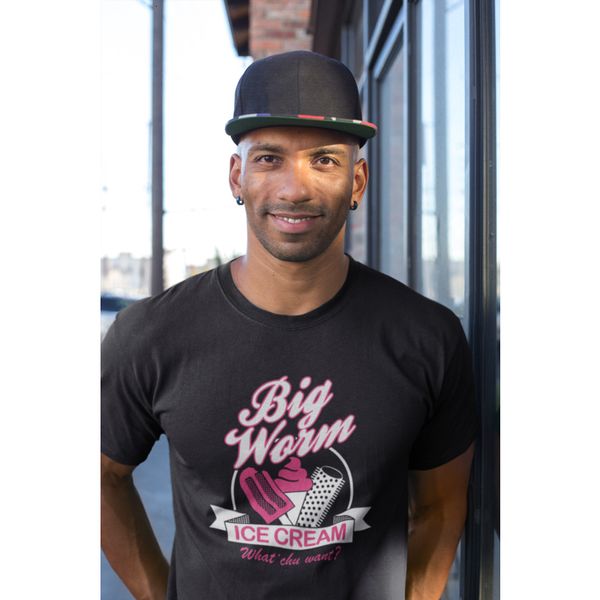 

men's t-shirts custom street mode of summer men's worm's great creative tendency breathable elastic loose cotton shirt, White;black