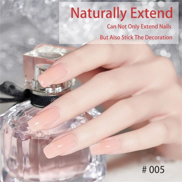

nail gel poly uv for extension 15ml varnishes manicure polish nails art design painting tools women, Red;pink