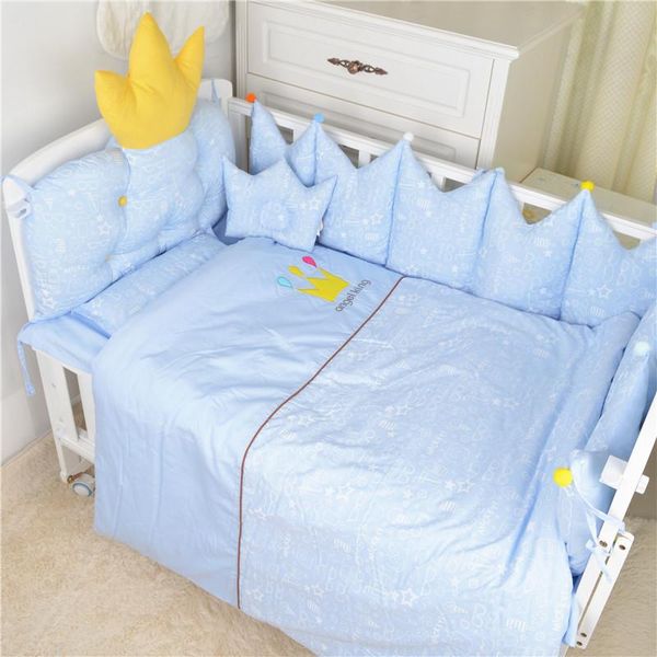 

nordic style baby cotton embroidered bedding set bed four seasons ten sets bumper