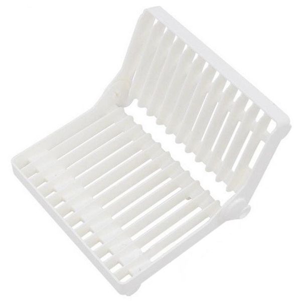 

foldable dish plate drying rack organizer drainer plastic storage holder kitchen accessories bathroom shelves