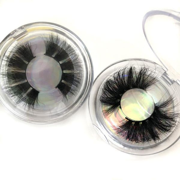 

buzzme 3d false eyelashes thick 25mm extra long eye lashes wispy makeup beauty eyelash extension1
