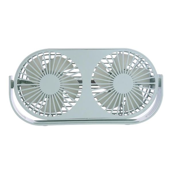 

electric fans double desk fan air 3 speeds personal 360 degree rotatable m7df