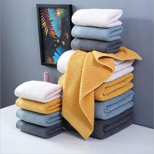 

towel solid cotton hand plain combed terry el bathing white strong absorption