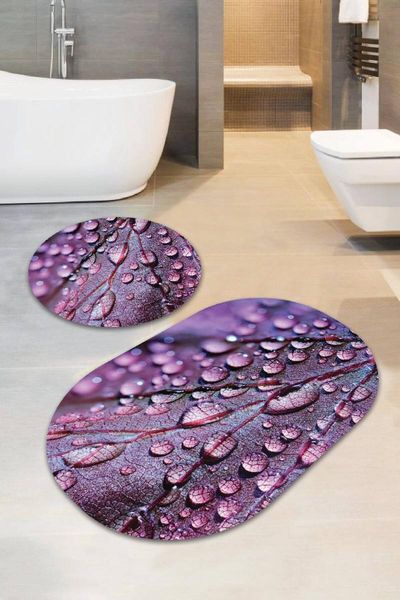 

50x80 - 50x50 digital bath mat set for closet 2 bs066 mats