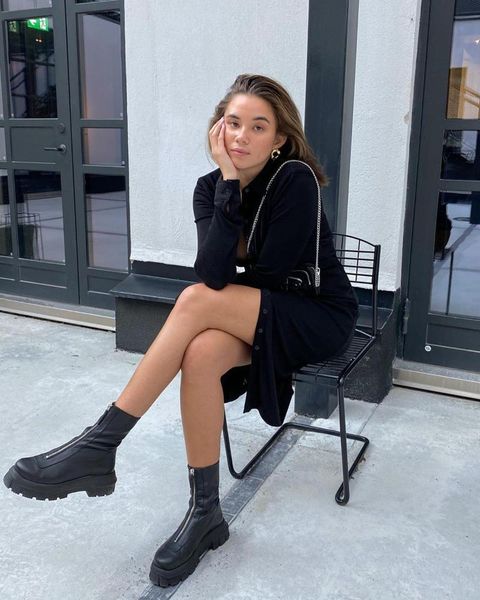 

casual dresses women's fashion pleated cardigan long sleeve shirt dress unique design female black length, Black;gray