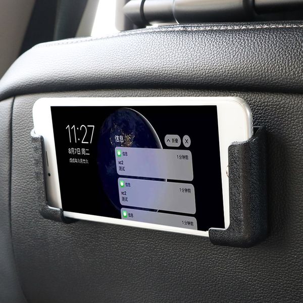 

adjustable width car interior accessories multifunction car cell phone holder gps display bracket self-adhesive
