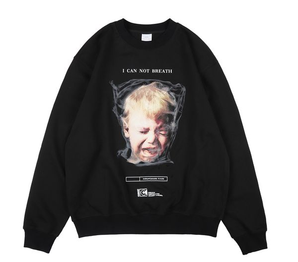 

men graphic crewneck hoodies funny long sleeve novelty fall fleece hoodie designer sweatshirt men's fashion printed sweatshirts 321, Black