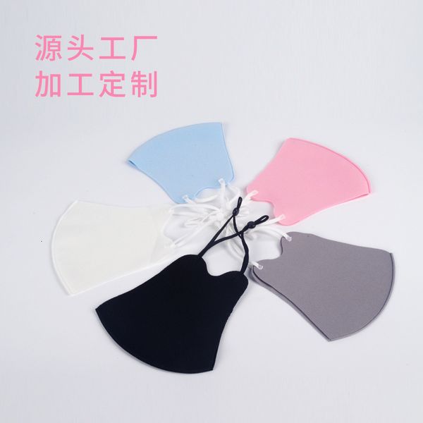 

hanging 2021 autumn and winter ear type adjustable printing camouflage ice silk cotton mask washable pattern