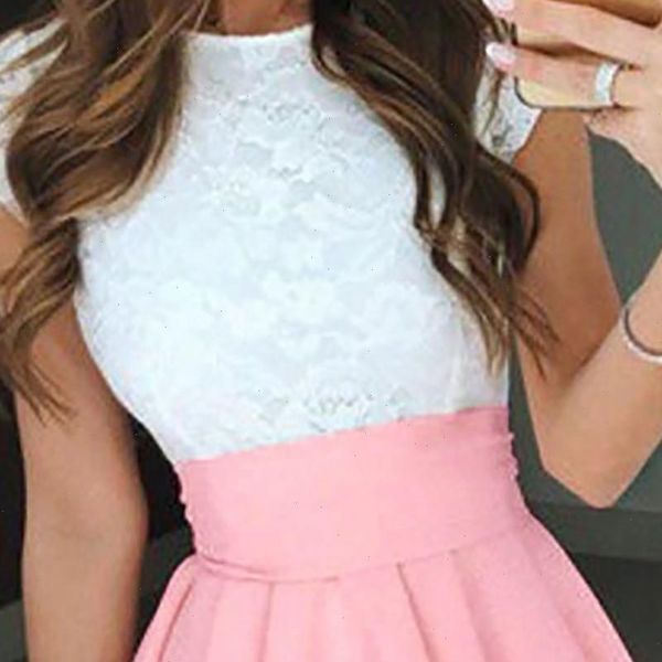 

white fashion high waist tutu womens skirts multicolor pleated solid color short casual clothing large size, Black