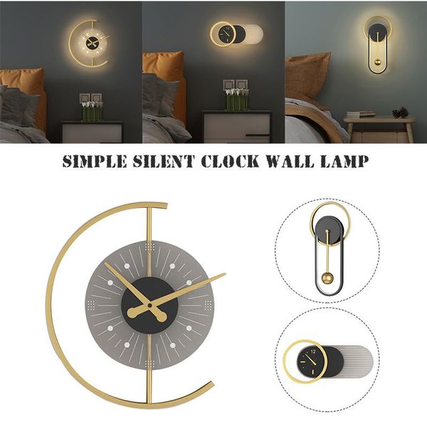 

wall lamp mute multifunctional suitable for living room background decorations e7