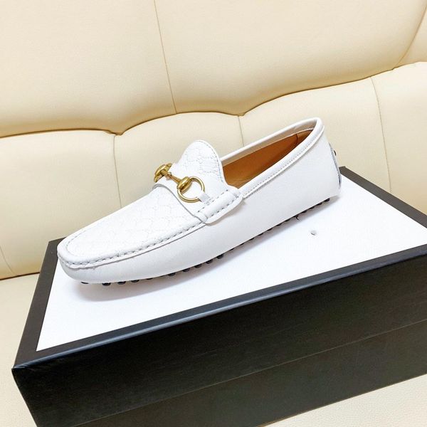 

mm golden sapling fashion loafer genuine leathers men's casual shoes lightweight flats leisure men loafers classics formal shoe 11, Black