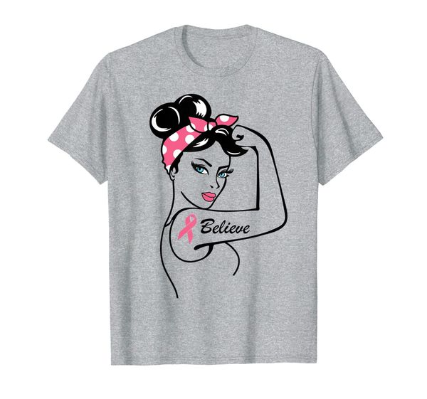 

breast cancer fighter awareness month pink ribbon warrior t-shirt, White;black