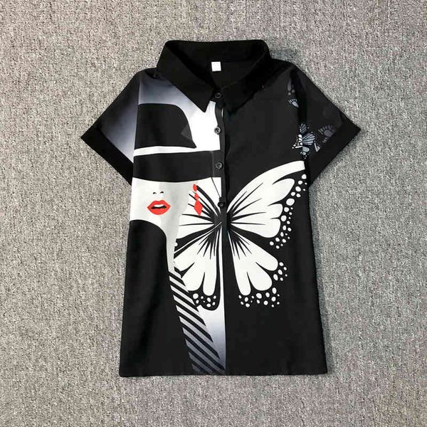 

women's two piece pants summer new office lady set floral print lace-up chiffon shirt + calf length trousers women 2 piece suit wo, White