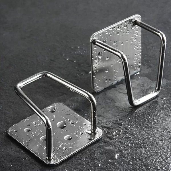 

kitchen storage & organization sorage torganizer stainless steel sink sponges holder self adhesive drain drying rack wall hooks accessories