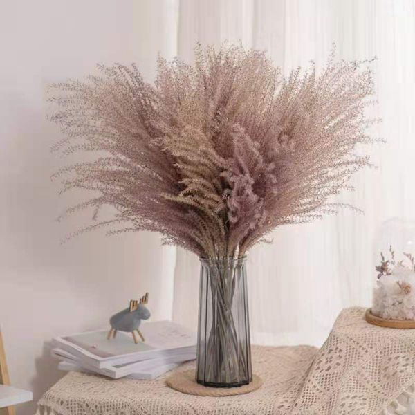 

15pcs decoration whisk pampas grass large real dried reed flower bouquet home plants dekorationtable flores preservadas natura