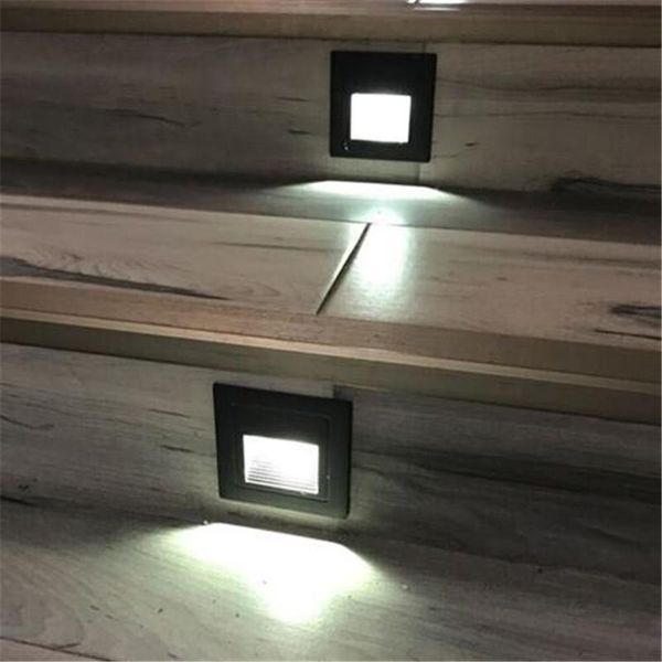

outdoor wall lamps waterproof ac85-265v led step light 86*86mm 5w stair 50pcs/lot