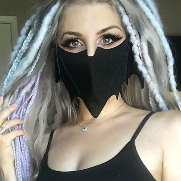 

mask bat halloween cool anti haze personality funny trend protection