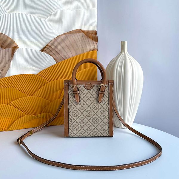 

fashion mini cute tote bag designer woven jacquard fabric retro trend women handbag