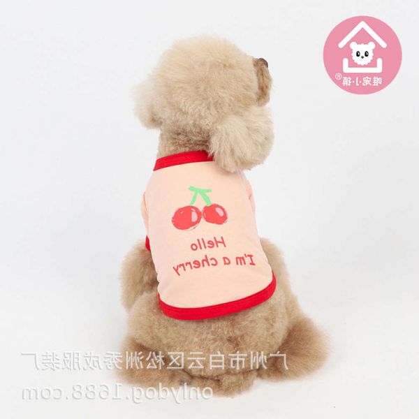 

the dog clothes weipet town * color contrast thin cotton cardigan pet cat and dog clothing teddy bear jacket