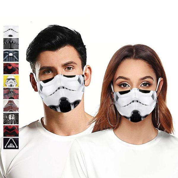 

printing 3d dustproof digital sports filter element male and female protective mask