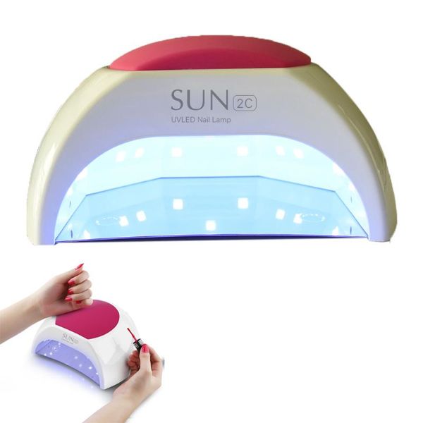 

nail dryers 48w sun led lamp uv dryer 36 pcs leds for curing gel polish with sensor lcd display tool